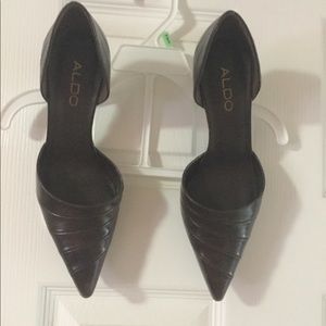 Black woman’s shoes